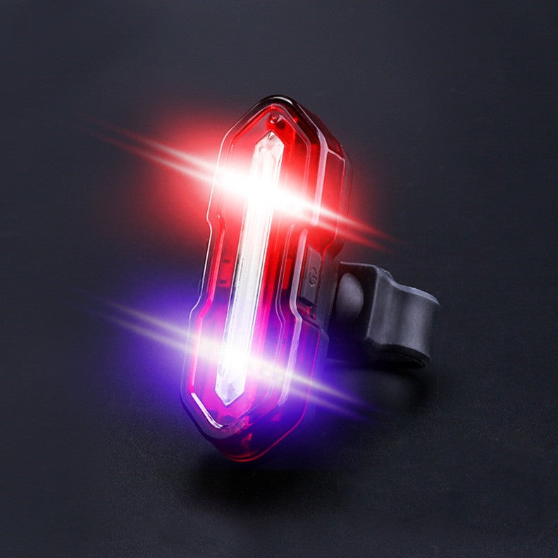 USB Rechargeable Bike Tail Light - Waterproof LED Safety Light