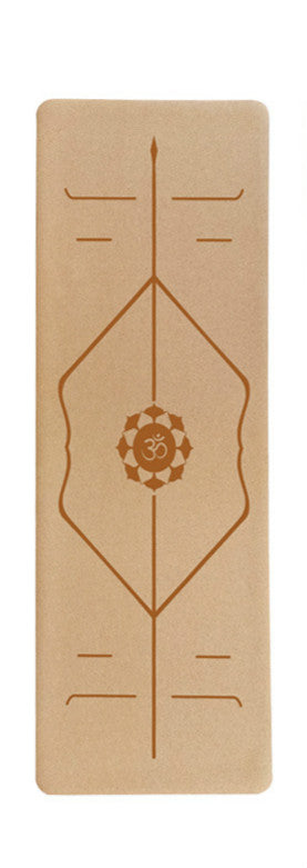 Premium Cork Yoga Mat - 6mm Non-Slip Eco-Friendly