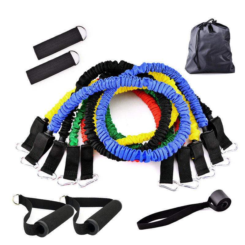 Resistance Bands Set - 11-Piece Complete Home Gym Kit