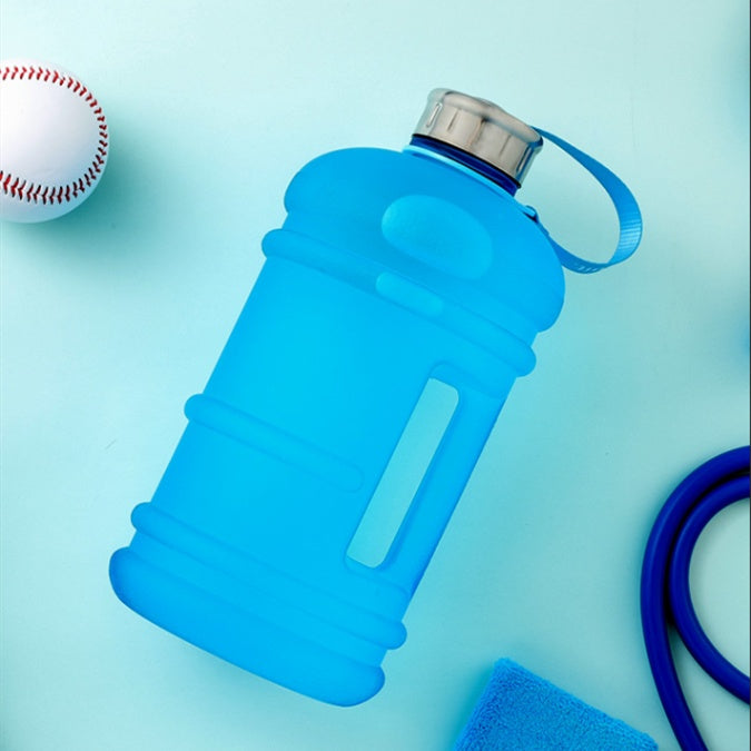 1.3L Sports Water Bottle - Leak-Proof with Measurement Scale