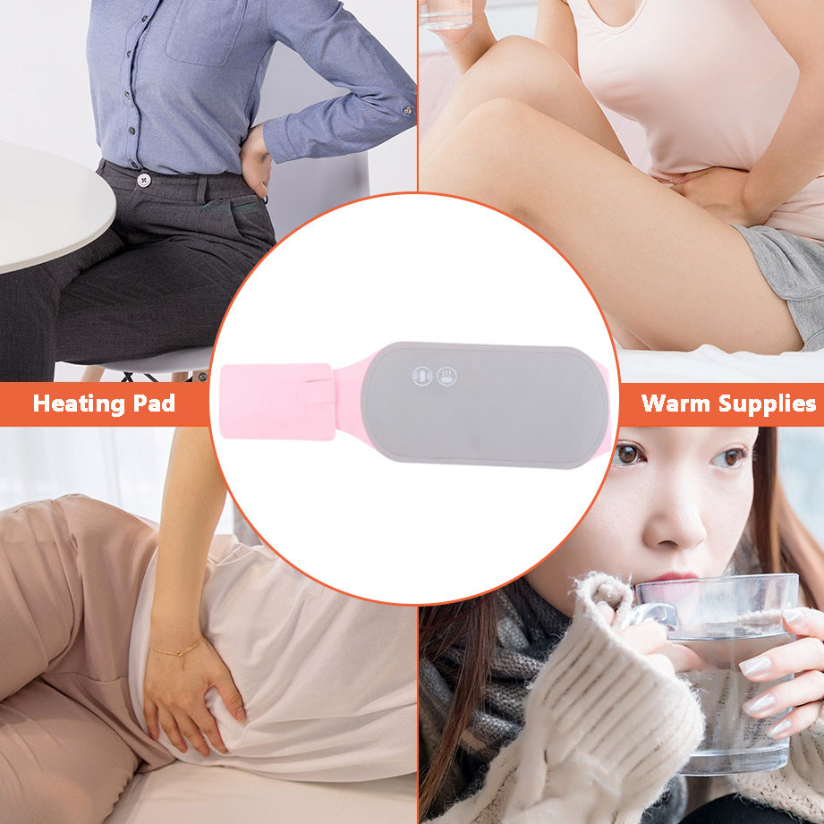 Portable Heating Pad Belt Period Comes To Relieve Gift For Girlfriend Care Relief Cordlessportable Heat Warm Women Supplies