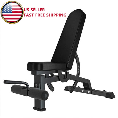Adjustable Weight Bench - 1000 LBS Capacity Multi-Position