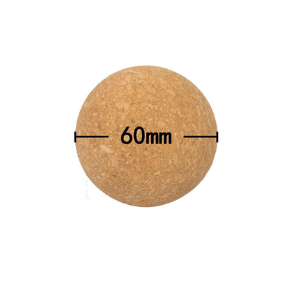 Natural Cork Massage Balls - Textured Trigger Point Release