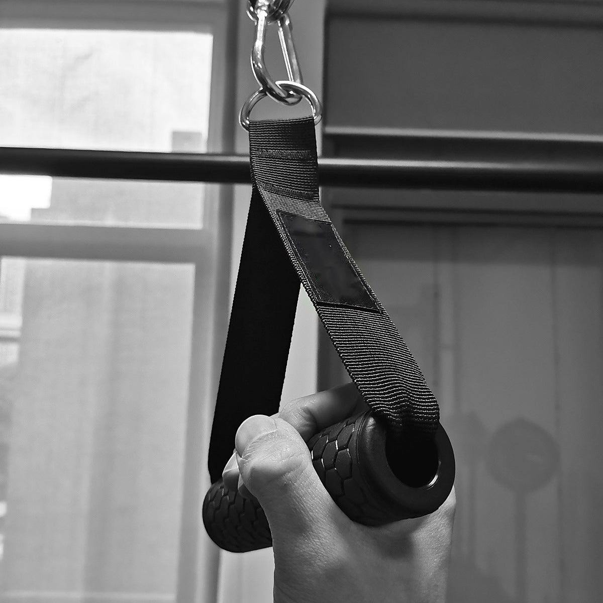Resistance Band Handles - Anti-Slip TPR Grip for Cable Machines & Bands