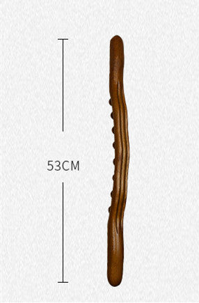 Beech Wood Massage Roller Bar — Scraping & Trigger Point Relief Tool