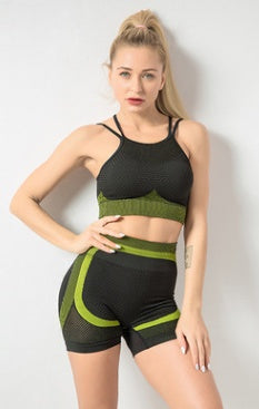 Conjunto de 2 piezas de ropa de yoga para mujer