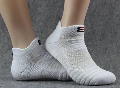Athletic Running Socks - Cushioned Performance Socks with Anti-Slip Grip