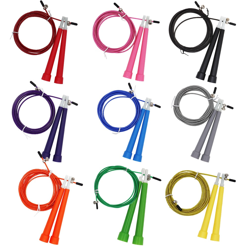 Stainless Steel Speed Rope - 3M Adjustable Jump Rope