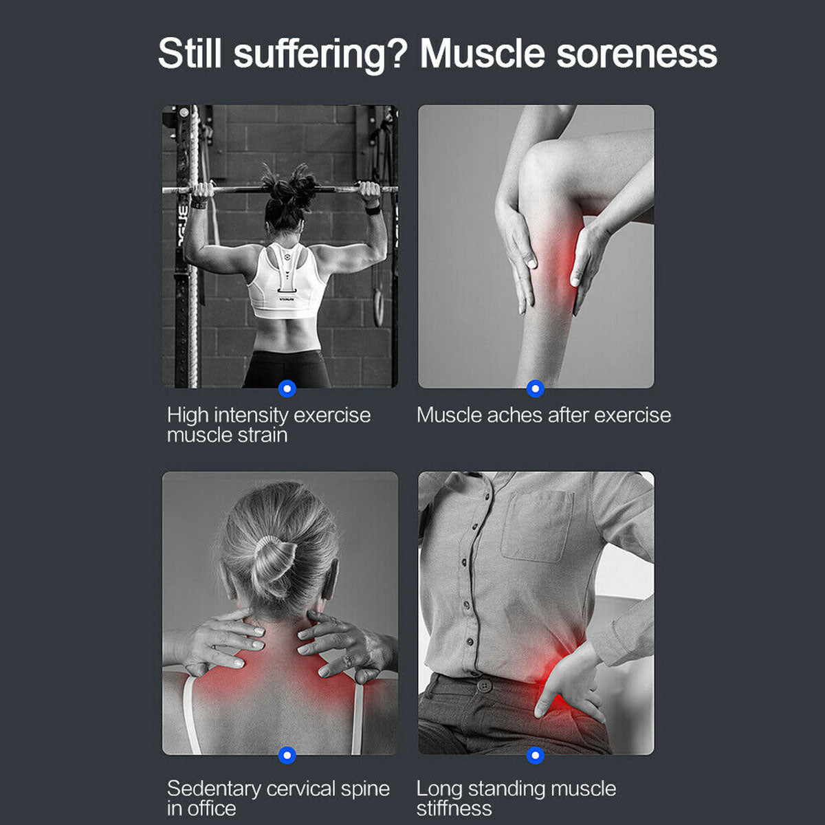 Percussion Massage Gun - Deep Tissue Recovery Tool