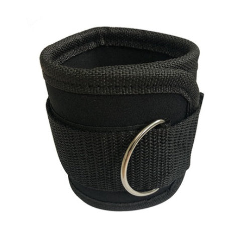 D-Ring Ankle Strap Cuff - Adjustable Cable Machine Attachment