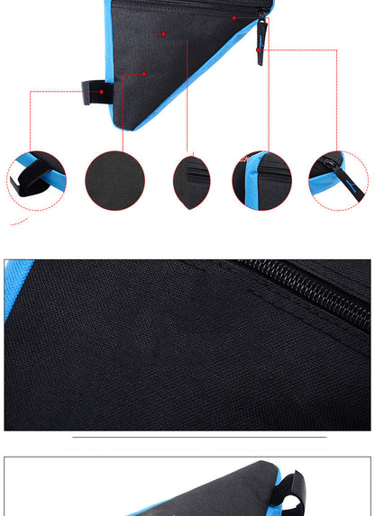 Waterproof Bike Frame Bag - Triangle Storage Pouch for Cycling