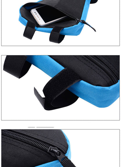 Waterproof Bike Frame Bag - Triangle Storage Pouch for Cycling