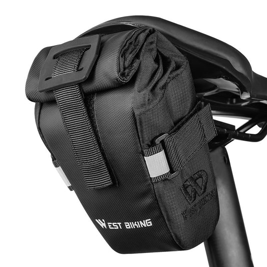 Bicycle Rear Seat Tail Bag - Folding Waterproof Cycling Pouch