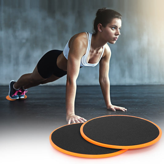 Core Sliding Discs - Exercise Glide Pads for Abs, Legs & Full Body Training