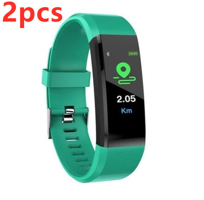 Smart Bracelet With Bluetooth Wristband Heart Rate Monitor Watch Activity Fitness Tracker