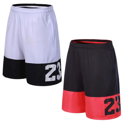 Pantalones cortos deportivos para hombre, transpirables, sueltos, camiseta de fútbol, ​​pantalones cortos de playa holgados, para correr, baloncesto, fútbol, ​​entrenamiento, taparrabos