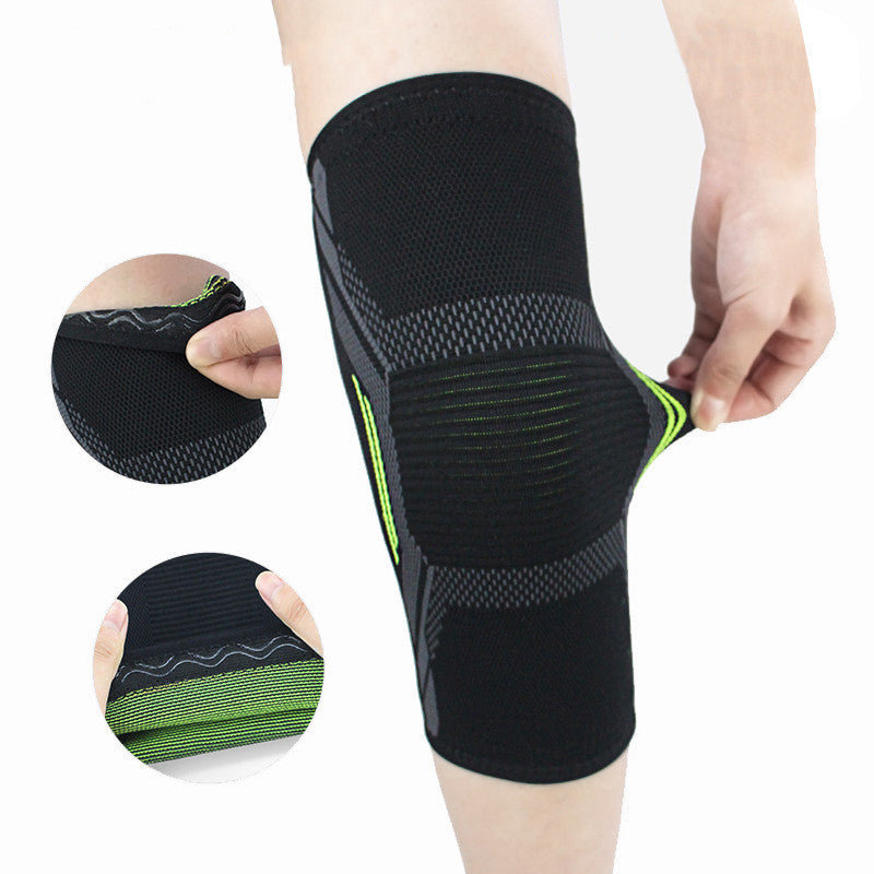 Running Basketball Knee Pads Sports Knee Pads Mountain Climbing Meniscus Pressurized Breathable Hiking Knitted Knee Pads