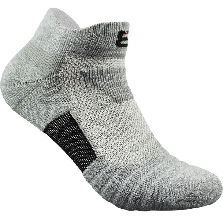 Athletic Running Socks - Cushioned Performance Socks with Anti-Slip Grip