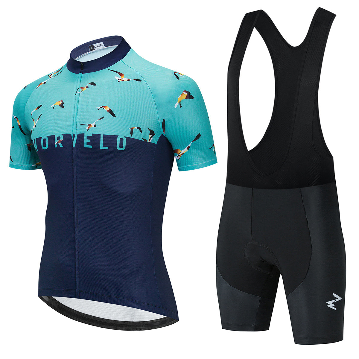 Long Sleeve Cycling Suit Men'S And Women'S Mountain Single Team Top And Pants Are Fast Dry