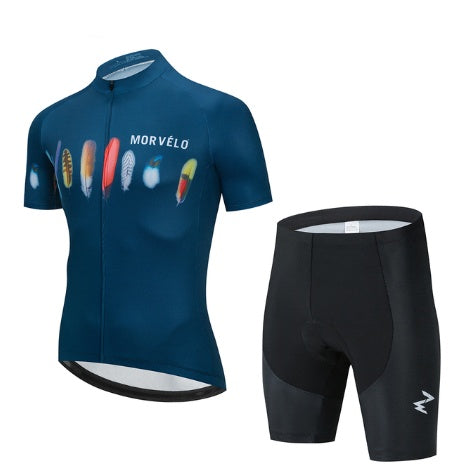 Long Sleeve Cycling Suit Men'S And Women'S Mountain Single Team Top And Pants Are Fast Dry