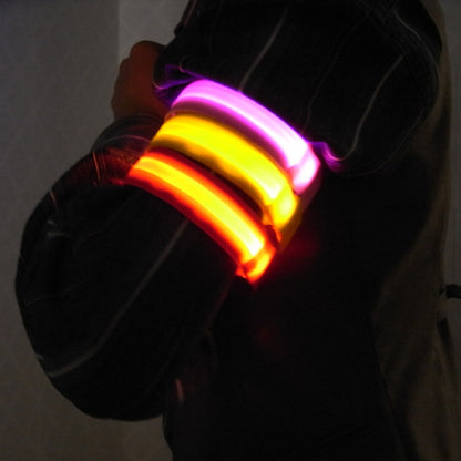 LED Mesh Armband - Reflective Safety Band for Night Running