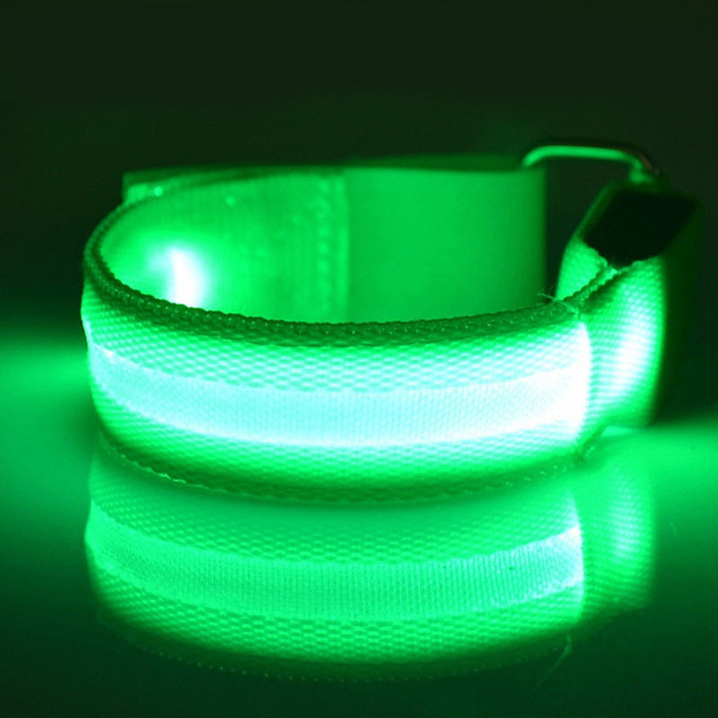 LED Mesh Armband - Reflective Safety Band for Night Running