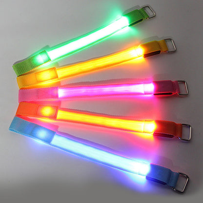 LED Mesh Armband - Reflective Safety Band for Night Running