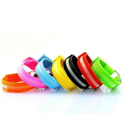 LED Mesh Armband - Reflective Safety Band for Night Running