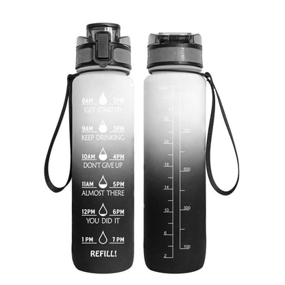 Sports Water Bottle 1000ml - BPA-Free with Infuser