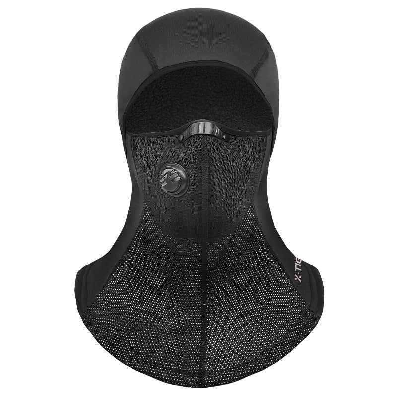 Cold Weather Running Hood - Thermal Face Mask for Winter Running