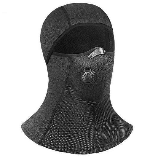 Cold Weather Running Hood - Thermal Face Mask for Winter Running