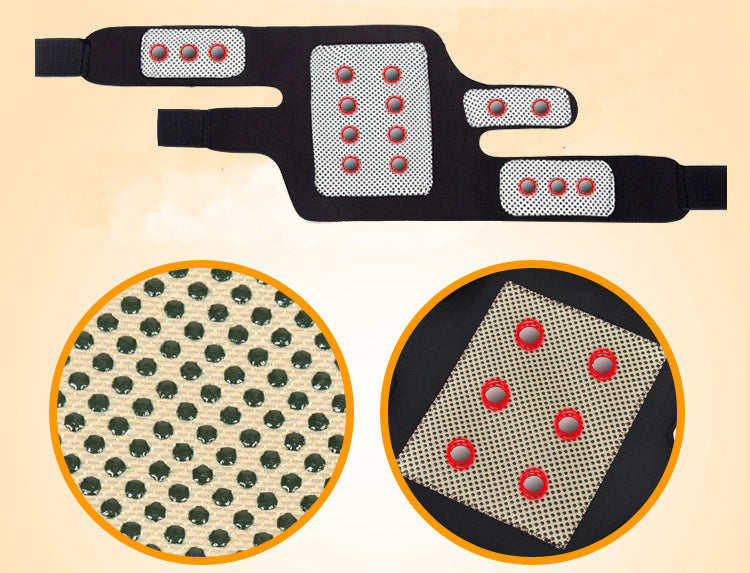 Tourmaline Self-Heating Knee Pads - Magnetic Therapy Knee Support Brace (1 Pair)