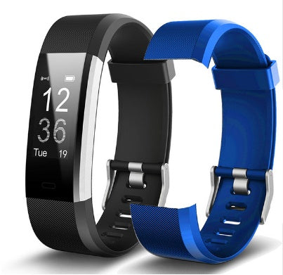 Compatible with Apple, Smart Wristband Sports Heart Rate Smart Band Fitness Tracker Smart Bracelet Smart Watch for IOS Android