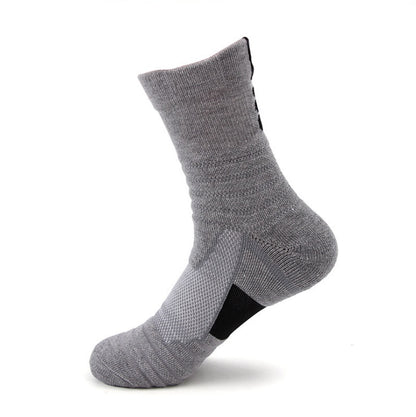 Athletic Running Socks - Cushioned Performance Socks with Anti-Slip Grip