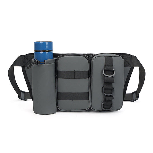 Multifunctional Crossbody Running Bag with Water Bottle Holder