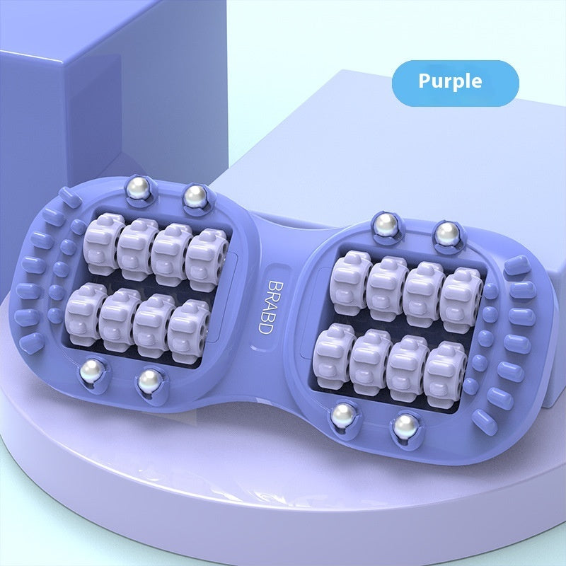 Reflexology Foot Massager Roller — Acupressure Relief for Tired Feet