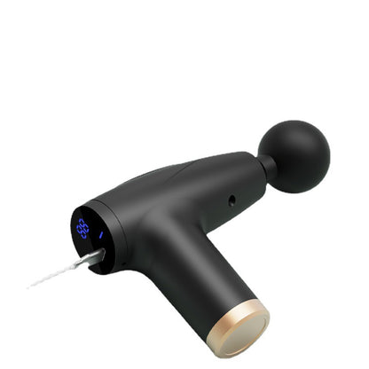 Mini Massage Gun — 6-Speed Percussion Massager with 4 Attachment Heads & USB-C Charging