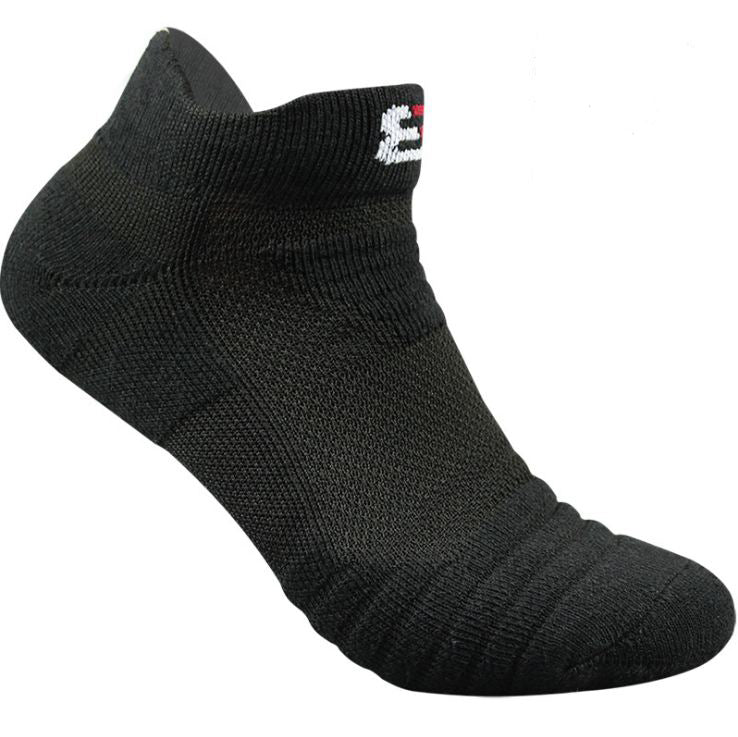 Athletic Running Socks - Cushioned Performance Socks with Anti-Slip Grip