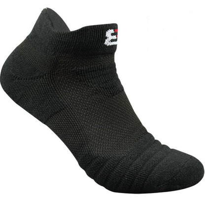 Athletic Running Socks - Cushioned Performance Socks with Anti-Slip Grip