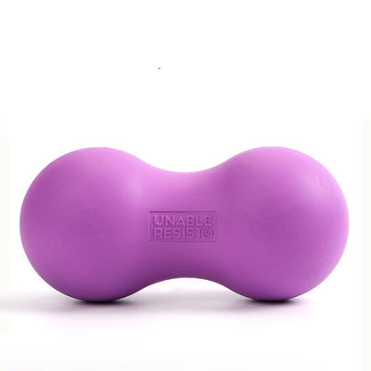Rubber Peanut Massage Ball - Deep Tissue Neck & Shoulder Relief