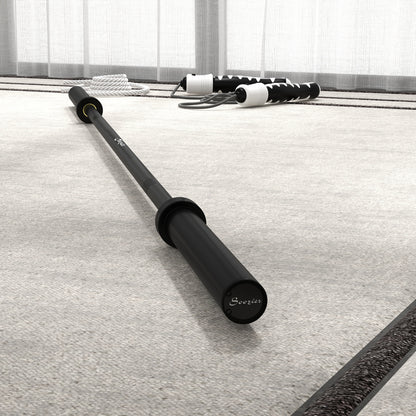 7.2ft Olympic Barbell - 1500 lb Capacity with Rotating Sleeves & Knurling Grip