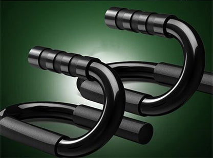 S-Type Push-Up Stands - Solid Steel Handles