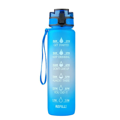 Sports Water Bottle 1000ml - BPA-Free with Infuser