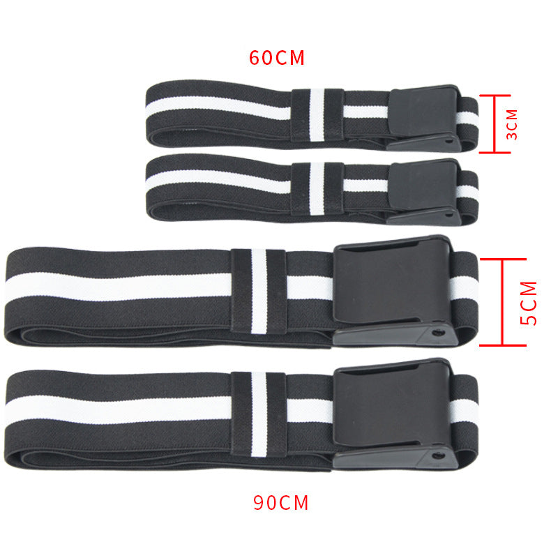 Nylon BFR Training Straps - Blood Flow Restriction Bands for Arms & Legs