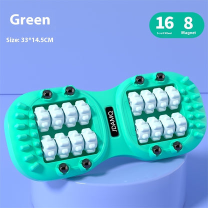 Reflexology Foot Massager Roller — Acupressure Relief for Tired Feet