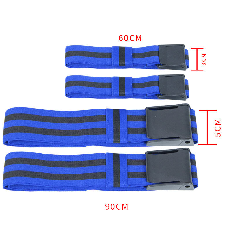 Nylon BFR Training Straps - Blood Flow Restriction Bands for Arms & Legs