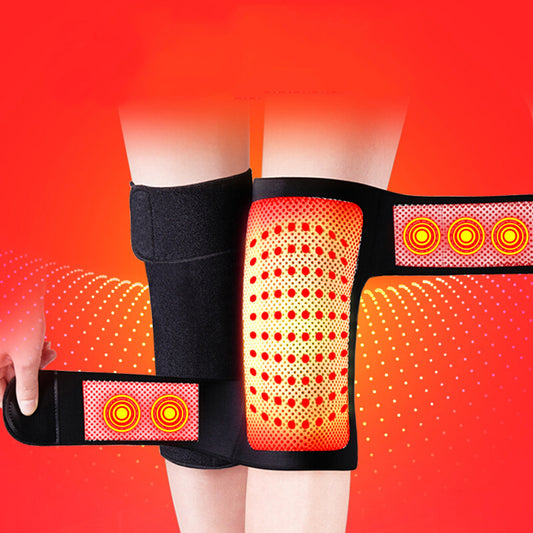 Tourmaline Self-Heating Knee Pads - Magnetic Therapy Knee Support Brace (1 Pair)