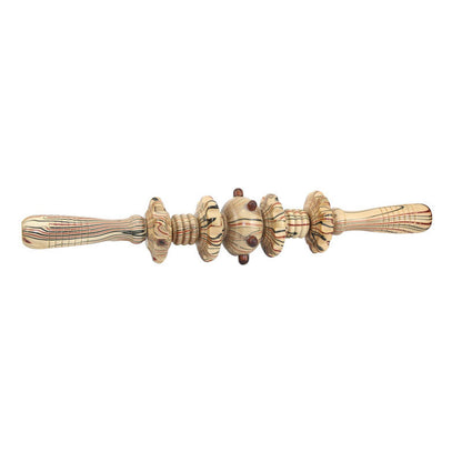 Wooden Massage Roller Stick — Trigger Point Relief for Back, Neck & Legs