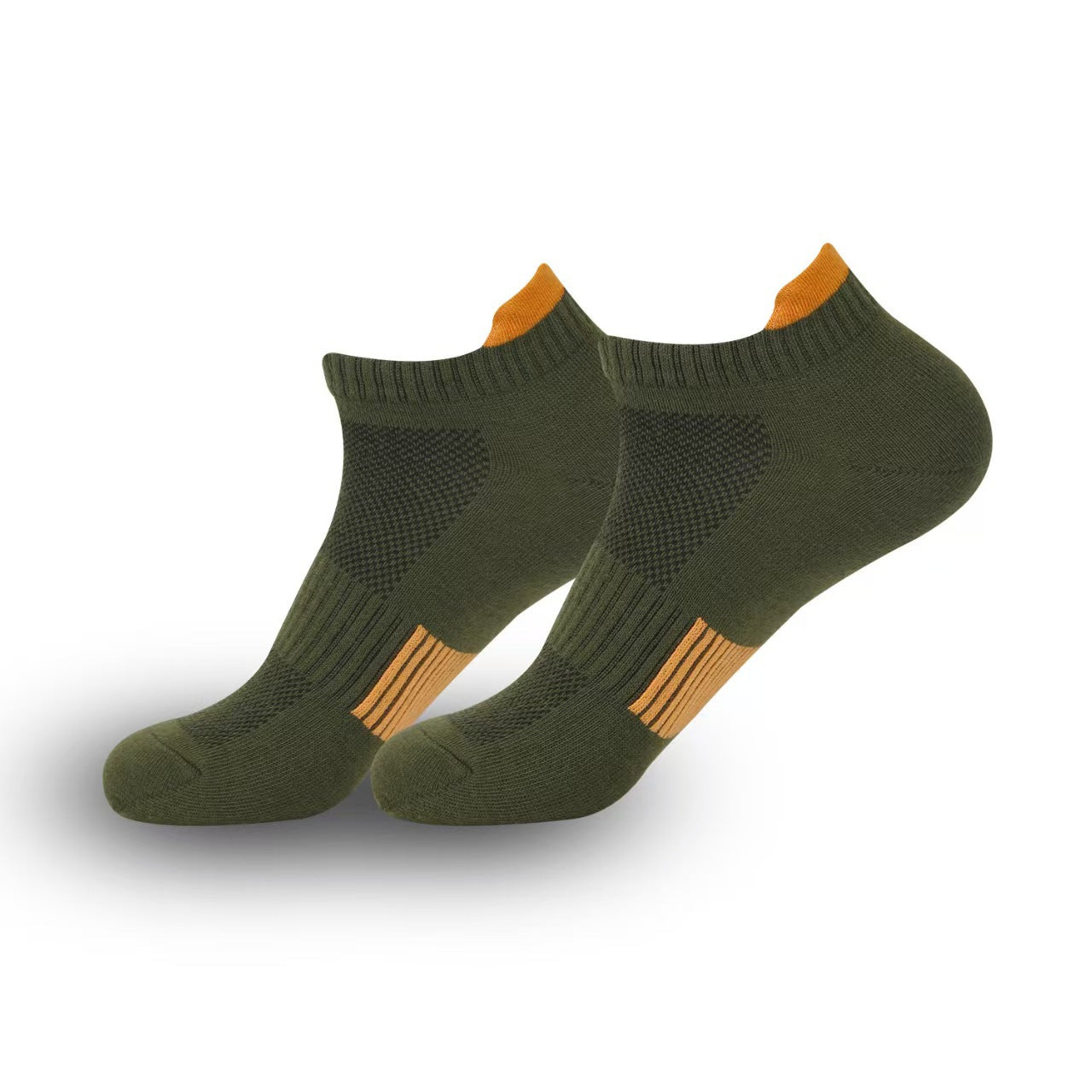 No-Show Running Socks - Invisible Anti-Slip Athletic Socks