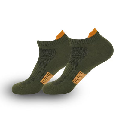 No-Show Running Socks - Invisible Anti-Slip Athletic Socks